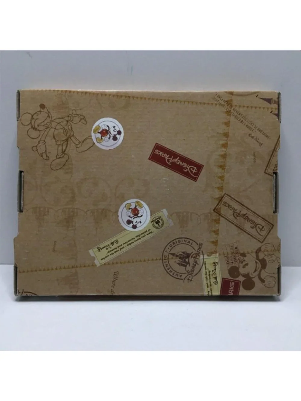 Disney Parks Mickey Mouse Side Silhouette 4x6 Vertical Wood Picture Frame NEW